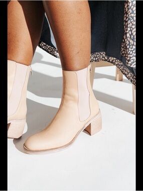 Free People Leather Chelsea Booties - accepting offers